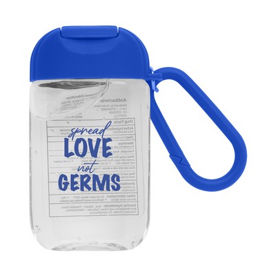 1 oz. Hand Sanitizer Gel and Carabiner